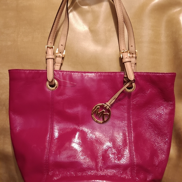 Bags Michael Kors Flamboyant Bold Pink Eye Candy Yote Bag Poshmark
